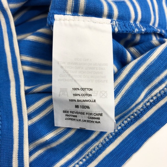 CREWCUTS | Kids' Striped Pocket T-shirt in Blue - Picture 5 of 6